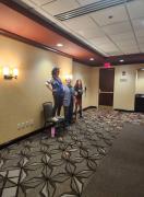 Flat Floor Rehearsal with Coaches Ryan Heller and Becki Hine and Director Jamy Claire