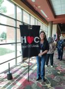 Mary Davis - HOC Flag Bearer